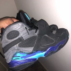 Air Jordan aqua 8s size 10
